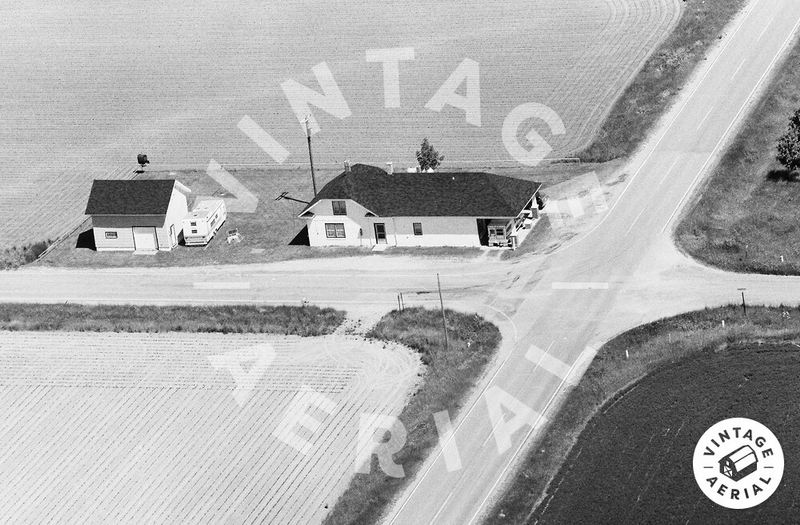 Newark Gas Station and General Store - 1978 Aerial